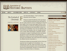 Tablet Screenshot of baptists.net